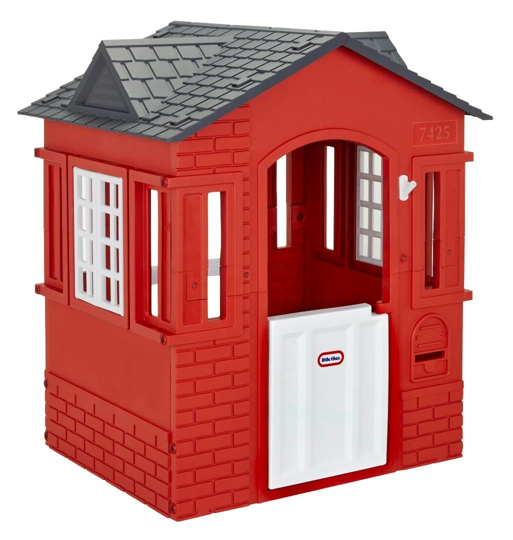 Little Tikes Cape Cottage Playhouse with Working Door, Windows, and Shutters - Red| For Kids 2-6 ... | Amazon (US)