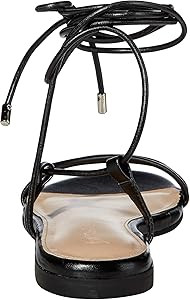 The Drop Women's Samantha Flat Strappy Lace-Up Sandal | Amazon (US)