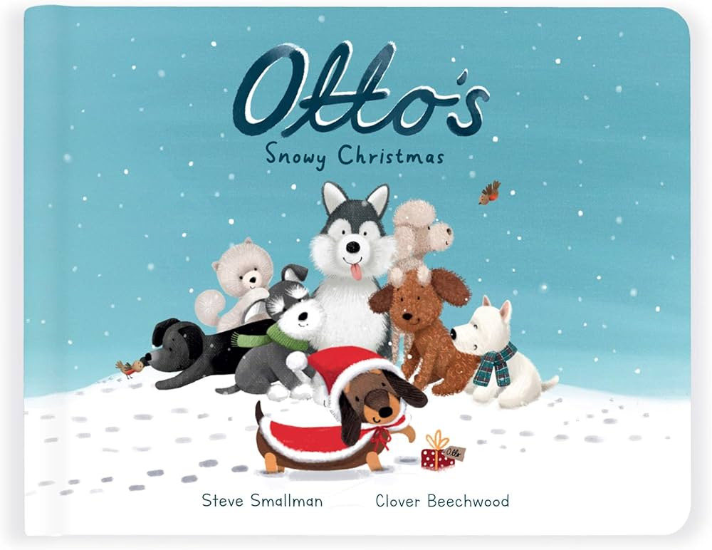 Jellycat Otto's Snowy Christmas: A Baby Board Book Children's Book | Baby Gift | Amazon (US)
