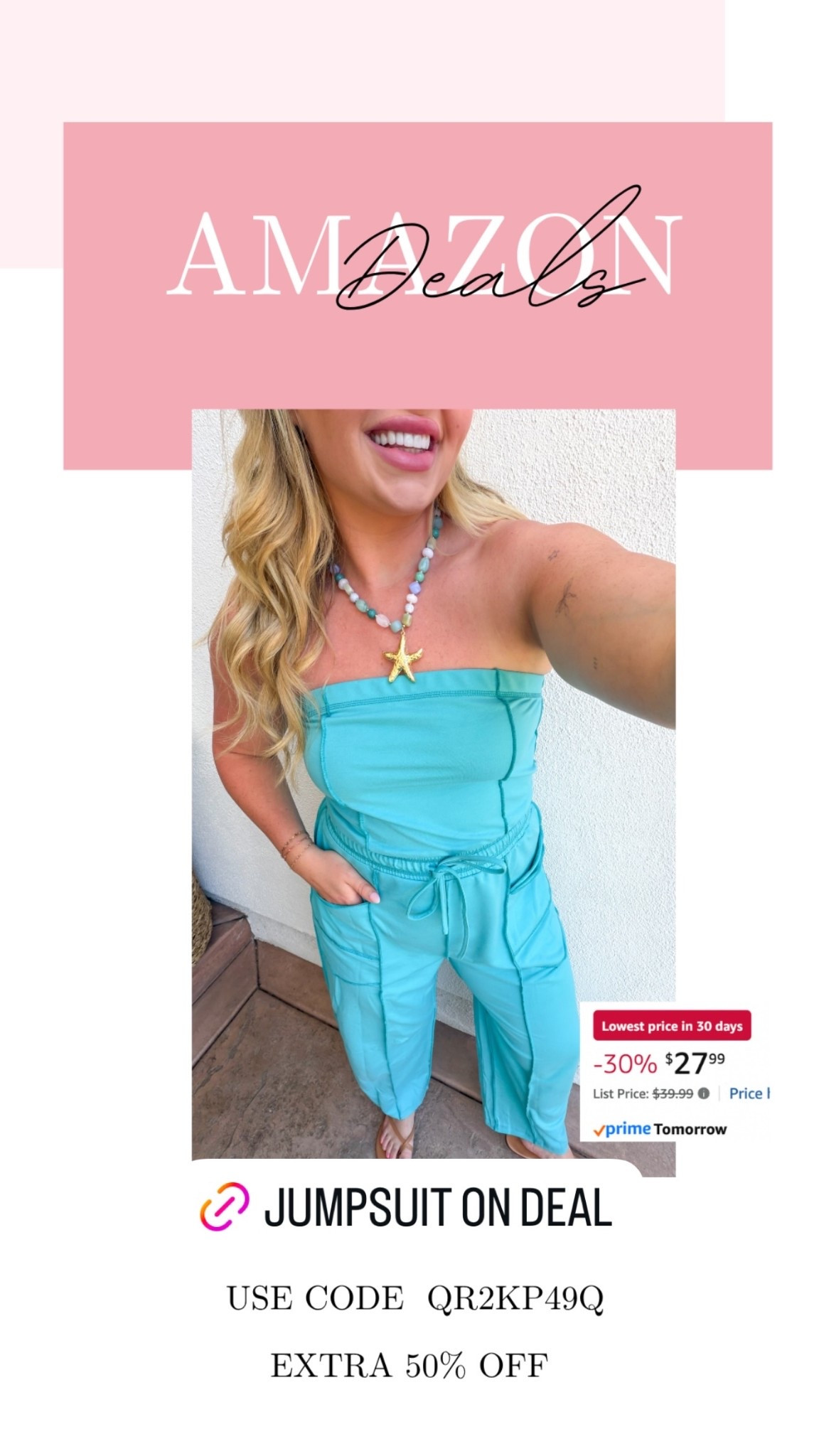 My strapless jumpsuit is on deal today!

#LTKSaleAlert #LTKMidsize #LTKSeasonal