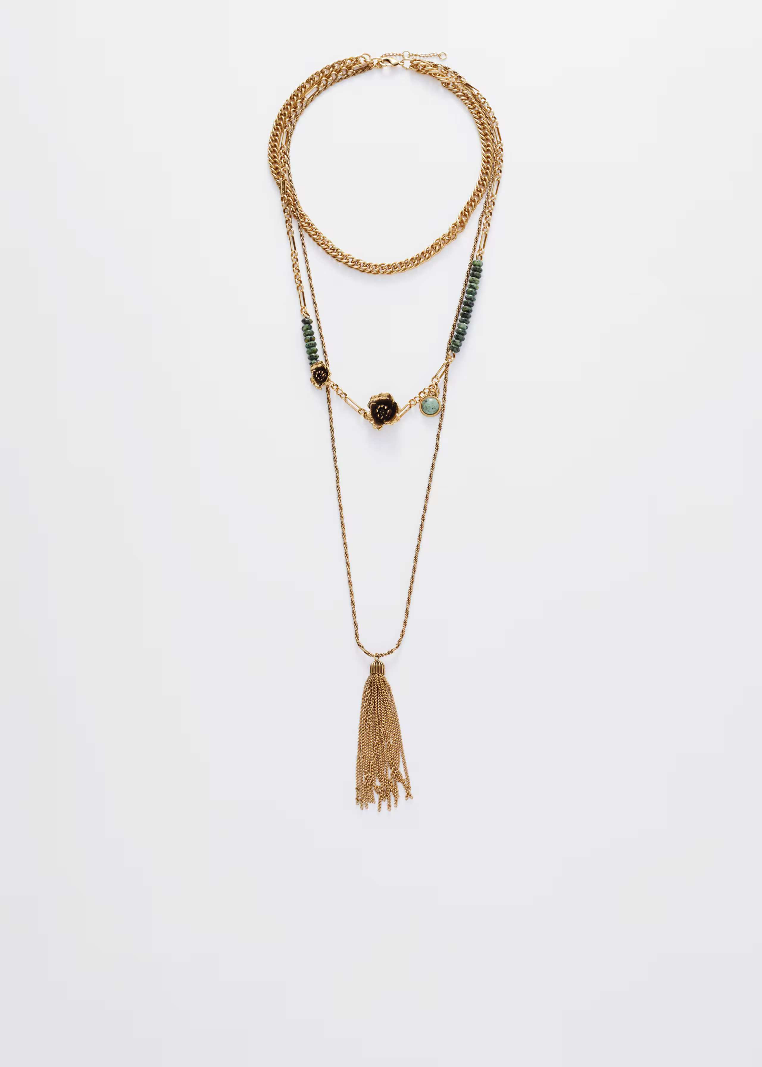 Wild Rose Layered Necklace - Gold - & Other Stories GB | & Other Stories UK