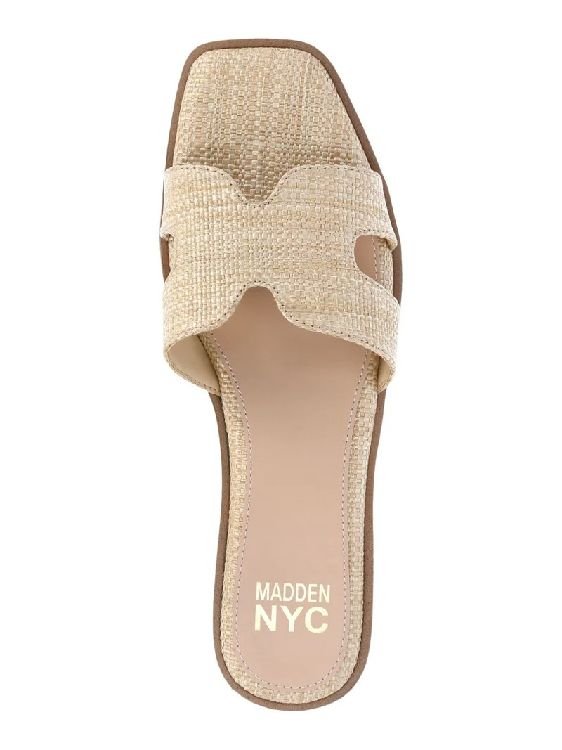 Madden NYC Women’s Classic Flat Slide Sandals | Walmart (US)