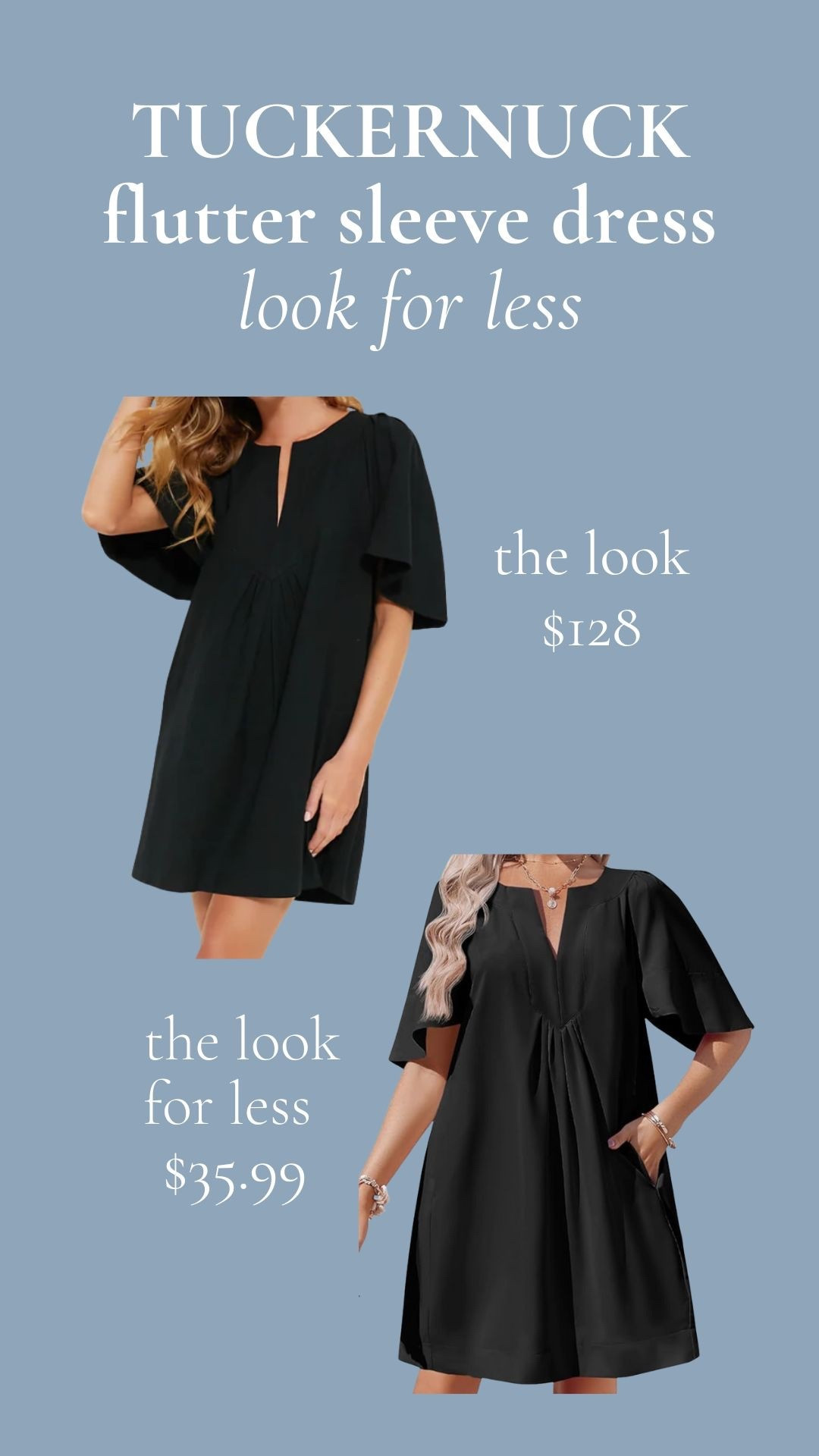 Effortless, timeless, and so flattering — this flutter sleeve dress is a closet staple, and we found the perfect look for less, too.

#LTKStyleTip #LTKWorkwear #LTKFindsUnder50