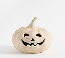 Handmade Terracotta Jack O' Lantern | Pottery Barn (US)