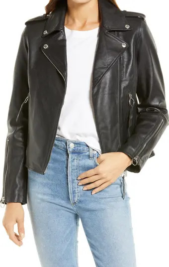 Sam Edelman Leather Moto Jacket | Nordstrom | Nordstrom