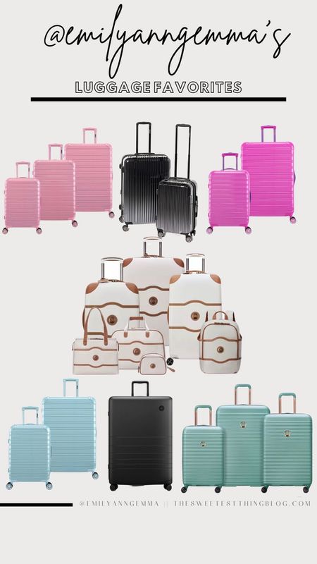 Luggage. Travel. Luggage set. Affordable luggage. QVC. Macys. Nordstrom. IFly  