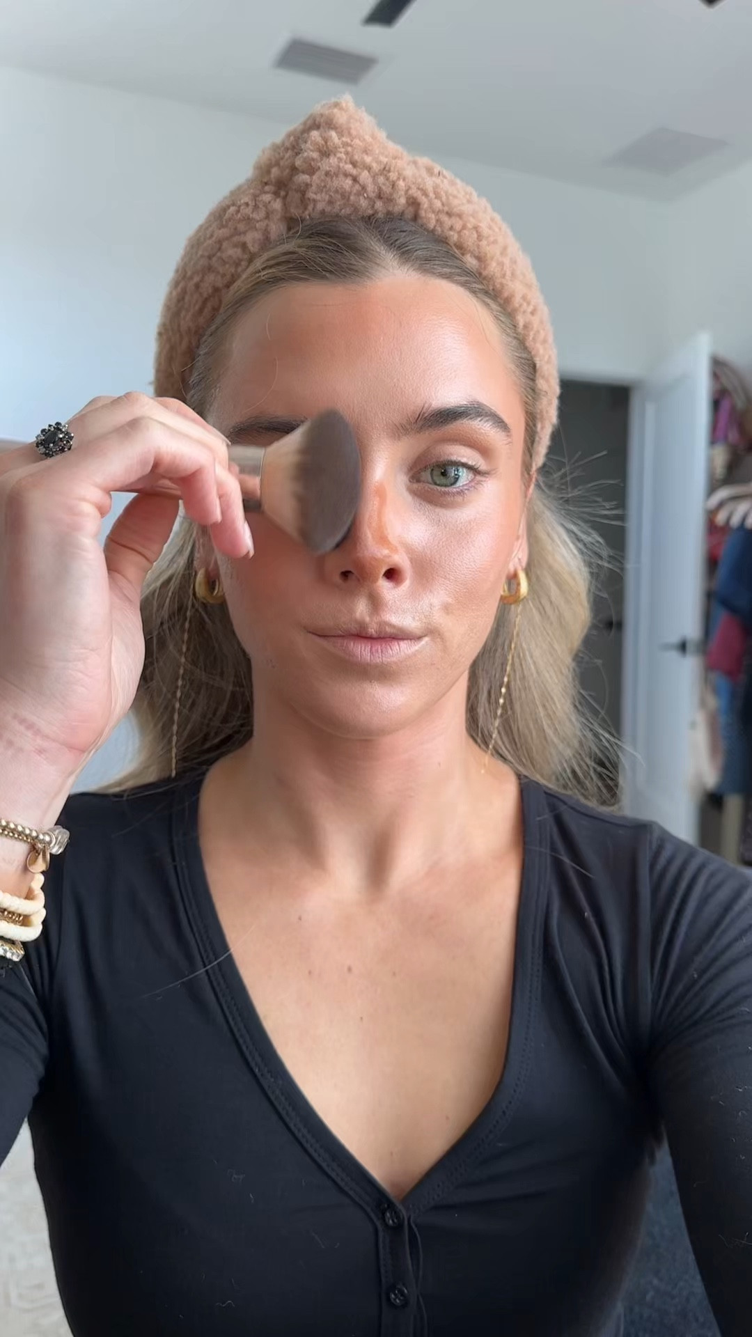 My code for Dibs is SLOANE. DIBS Beauty's Duo Brush Face for Cream + Powder is the ultimate go-to complexion tool. Use the dense angled side for creams and the fluffy side for powders

#LTKSaleAlert #LTKBeauty #LTKgrwm