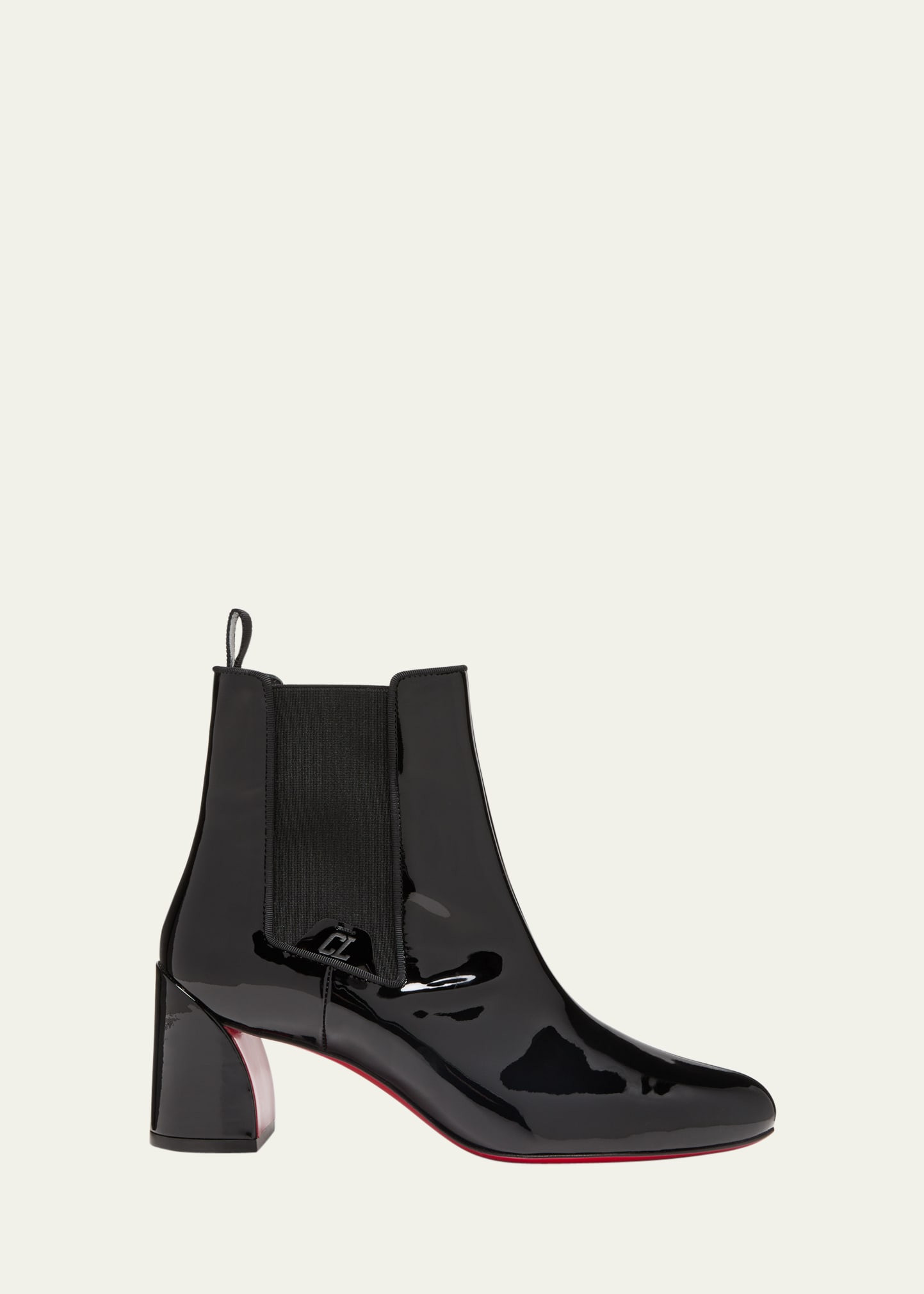 Christian Louboutin Patent Red Sole Chelsea Ankle Boots | Bergdorf Goodman