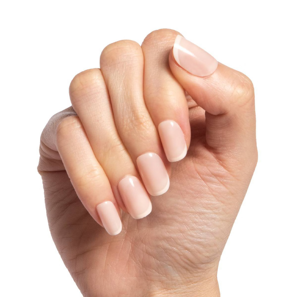 Olive & June Press-On Fake Nails - Short Squoval Classic French - 42ct | Target