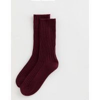 Burgundy Ribbed Lounge Socks New Look | New Look (UK)