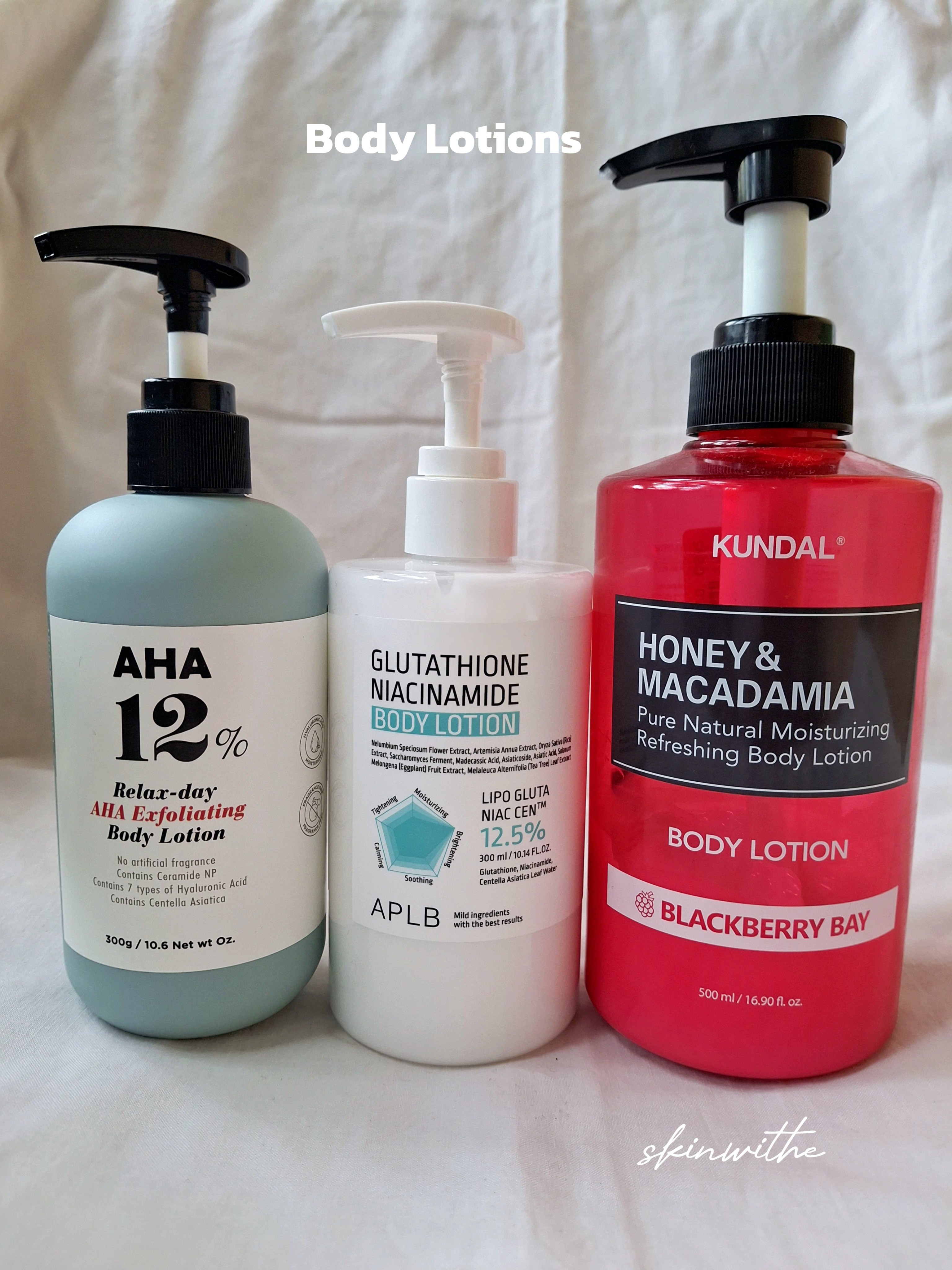 Village 11 factory helps to exfoliate my skin , aplb glutathione body lotion to brighten my skin and kundal lotion to deeply moisturize my skin ❤️Korean skincare kbeauty 

#LTKmorningroutine #LTKselfcare #LTKBeauty