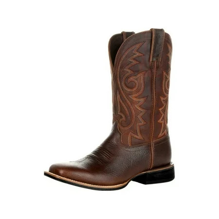 Gomelly Boots for Women Men Wide Width Cowboy Cowgirl Boots Vintage Casual Chunky Heel Work Wide-Cal | Walmart (US)