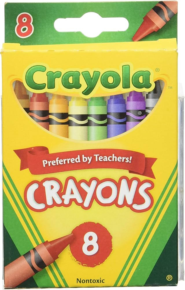 Crayola Crayons, 8 Count (Case of 48) | Amazon (US)