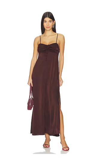 Anna Dress in Coco | Revolve Clothing (Global)