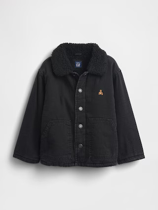 Baby & Toddler Sherpa-Lined Denim Jacket | Gap (US)