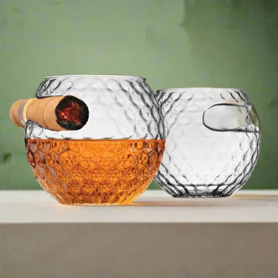 Golf Ball Cigar Double Old Fashion | Wayfair North America