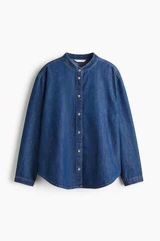 H & M - Loose-Fit Denim Shirt - Blue | H&M (US + CA)