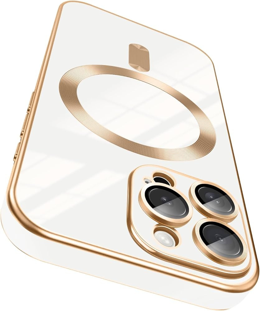 Dinick Designed for iPhone 16 Pro Case with Camera Lens Protector Compatible with MagSafe Soft TP... | Amazon (US)