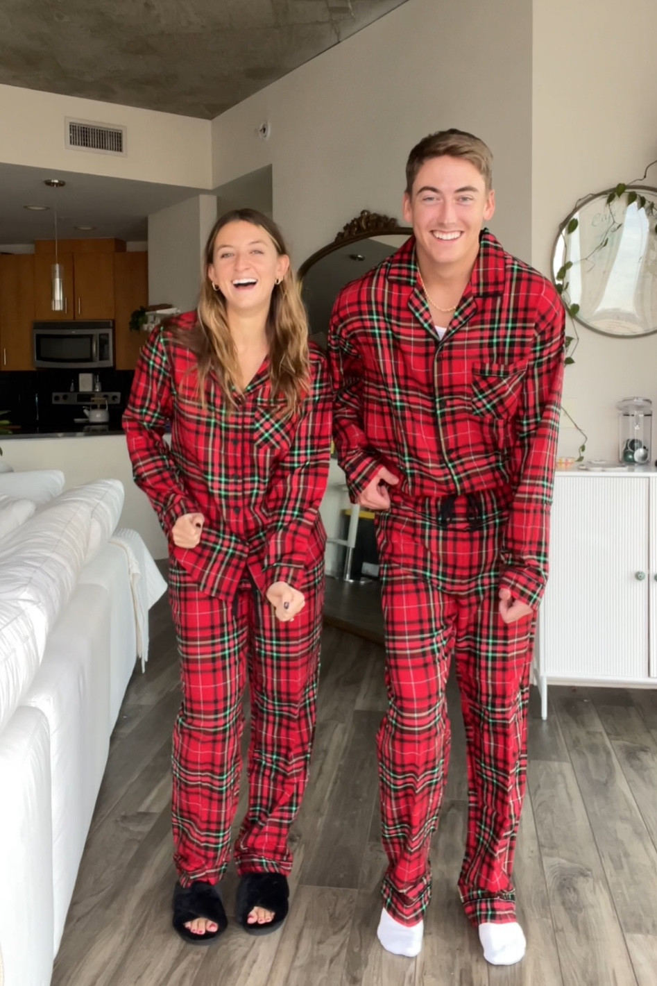 Mine: size small (could’ve done a medium for oversize)
Josh: size large (could’ve done an XL for oversize) 

#LTKCyberweek #LTKfit #LTKSeasonal