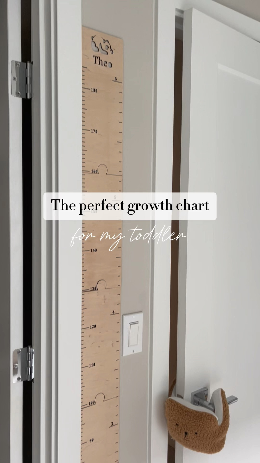 The perfect growth chart ♥️

#LTKbaby #LTKfamily #LTKkids