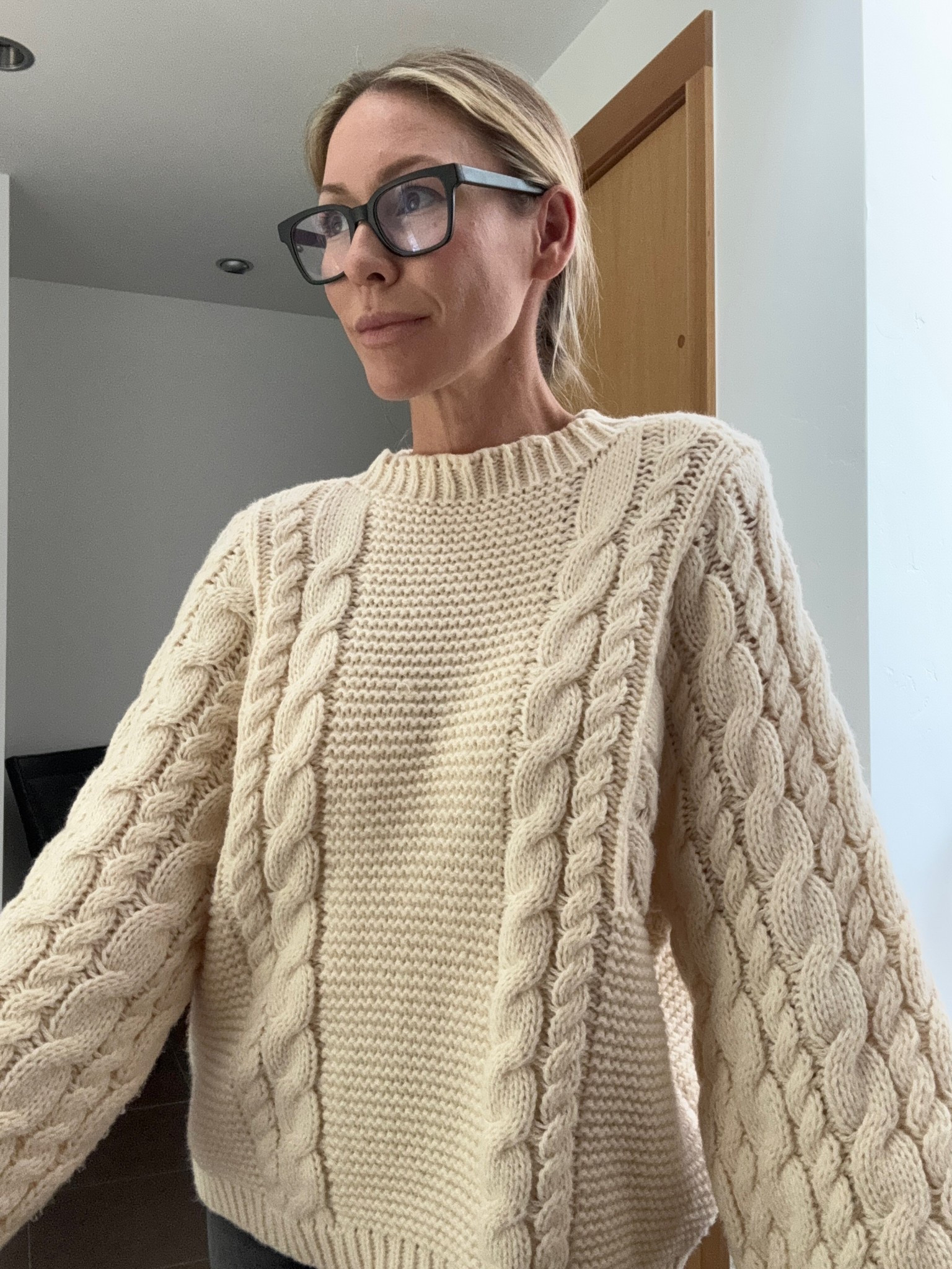 Amazon knit sweater 🤍

#LTKStyleTip #LTKSeasonal