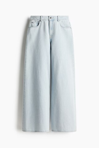 H & M - Wide High Jeans - Blue | H&M (US + CA)