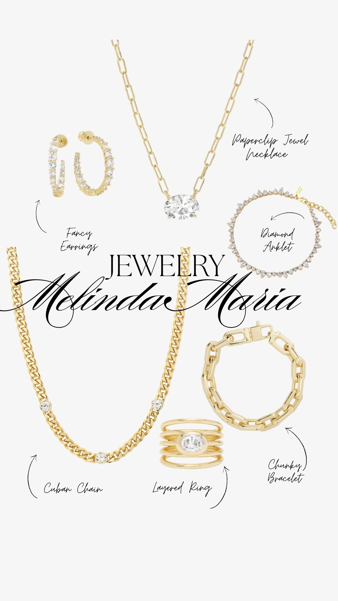 The pettiest jewelry pieces are on SALE! Add these to your collection while the sale runs for 3 days. 




#melindamaria #jewelry #statmentjewelry #goldjewelry #diamonds #fashion 

#LTKSaleAlert #LTKootd #LTKFestival