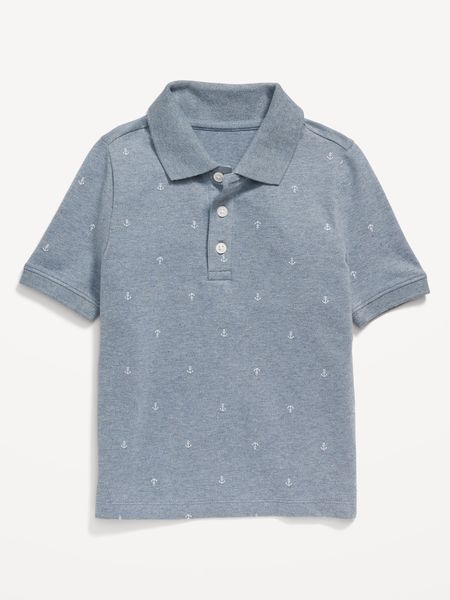 Printed Short-Sleeve Polo Shirt for Toddler Boys | Old Navy (US)