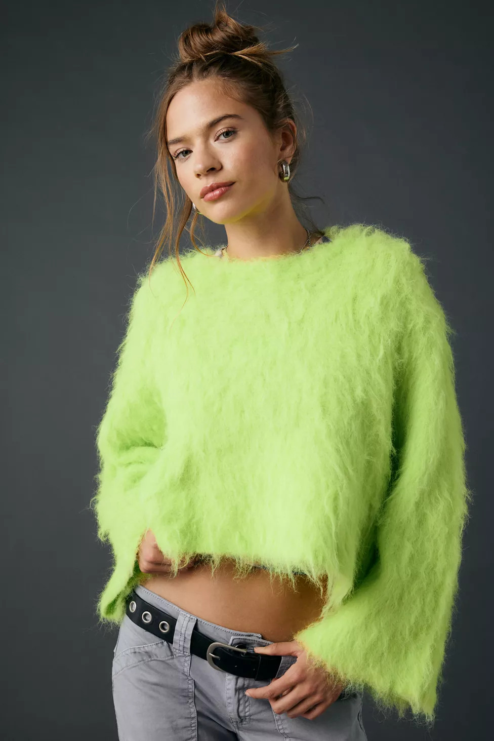 BDG Bailey Brushed Knit Oversized Pullover Sweater | Urban Outfitters (US and RoW)