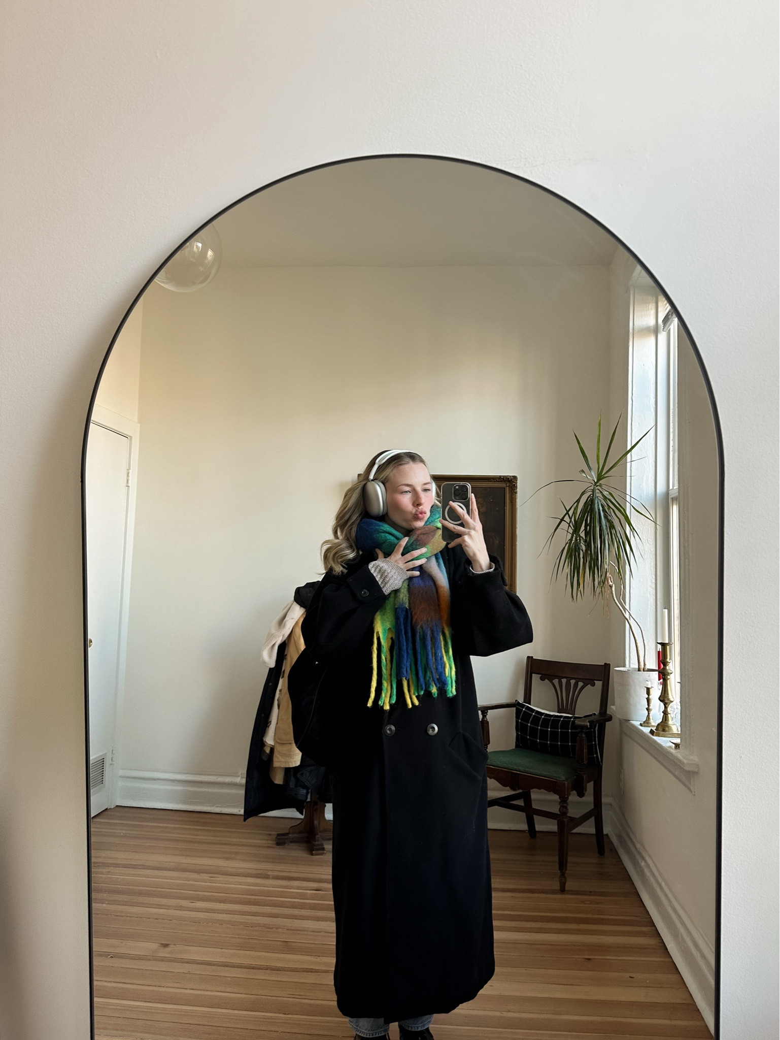 winter outfit, cozy outfit, scarf, long winter coat, thrifted 

#LTKFindsUnder100 #LTKGiftGuide #LTKHoliday