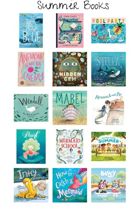 Summer Books - Mermaid Books #mermaidbooks #mermaid #summerbooks #kidsbooks #waterbooks 

#LTKkids #LTKfamily #LTKSeasonal