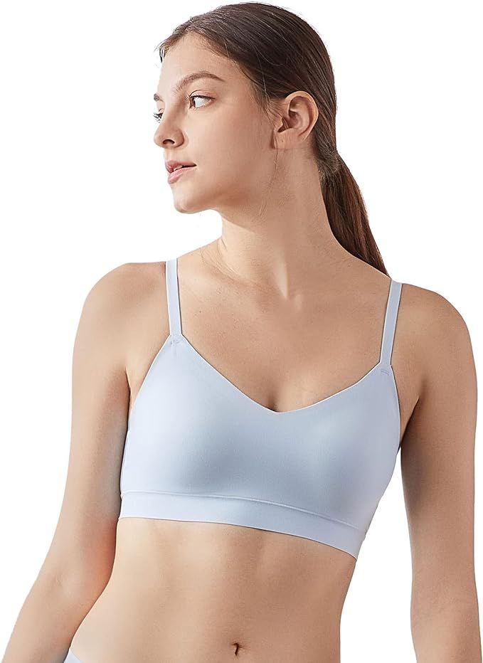 Floatley Cozy Adjustable Bra Comfort Wirefree Seamless Bra with Embedded Pad for Women | Amazon (US)
