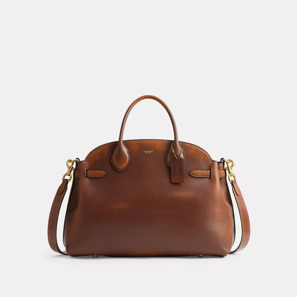 Soft Empire Carryall Bag 40 In Loved Leather | Coach (CA)