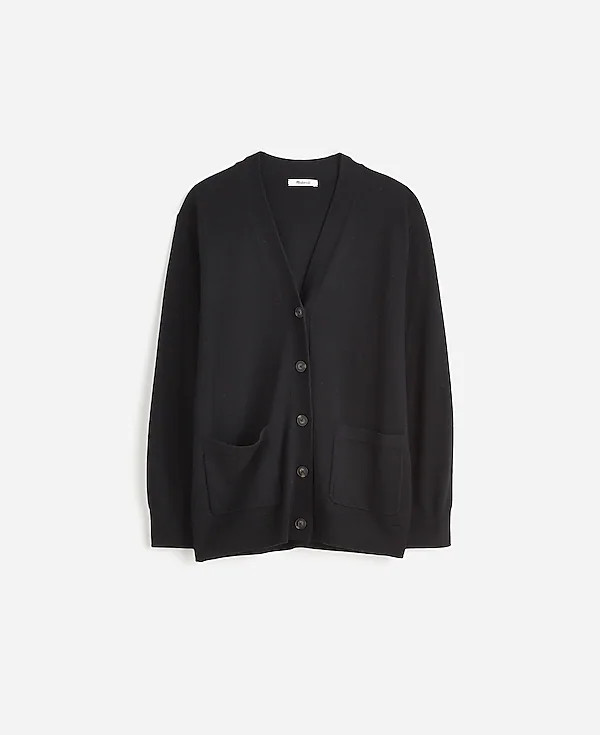 Merino Wool Boyfriend Cardigan | Madewell | Madewell
