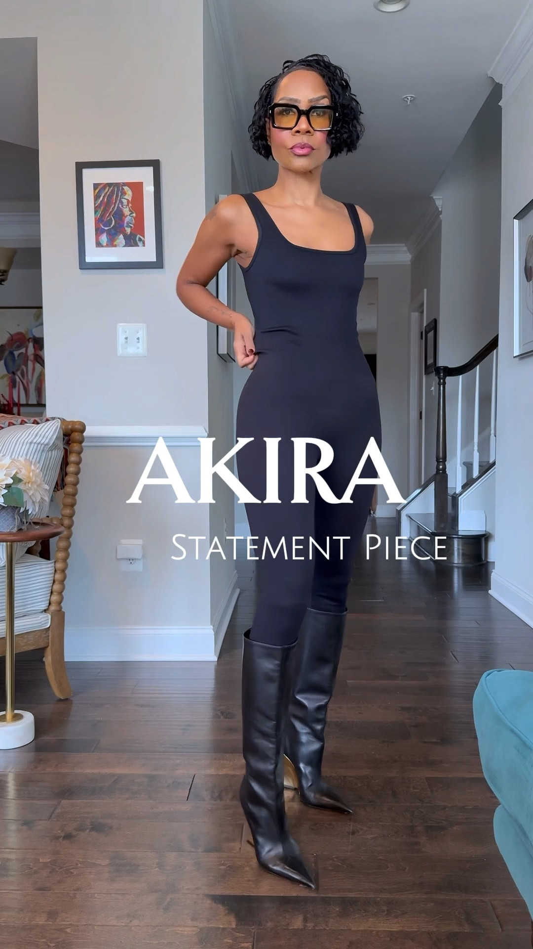 Where you go when you want to make a statement ✨
AKIRA understood the assignment. Bold, confident, and that girl energy—this piece does all the talking. 🔥 Pairs perfectly with this Stunning Zara Blazer and Snatch Worthy catsuit!  

#LTKgrwm #LTKootd #LTKSaleAlert