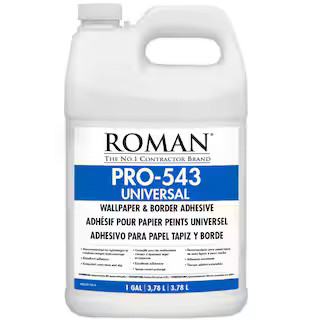 Roman PRO-543 1 Gal. F-Style Universal Wallpaper Adhesive 209864 - The Home Depot | The Home Depot