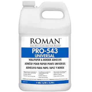 Roman PRO-543 1 Gal. F-Style Universal Wallpaper Adhesive-209864 - The Home Depot | The Home Depot