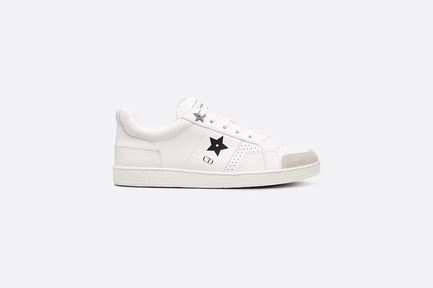 Dior Star Sneaker White Calfskin and Suede | DIOR | Dior Couture