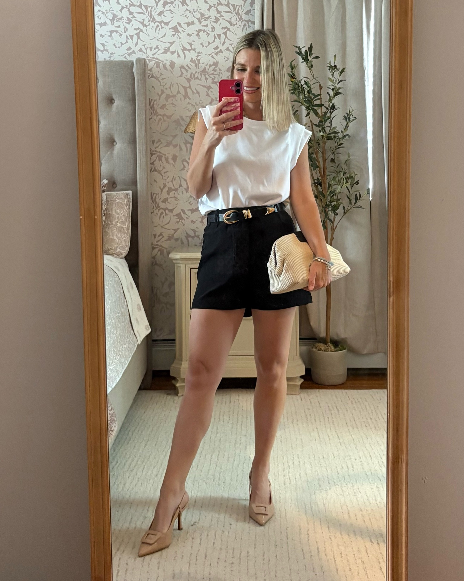Fun black and white outfit! Workwear, date night- looks $$$ and it’s Amazon and clutch is Walmart!

#LTKootd #LTKWorkwear #LTKPetite