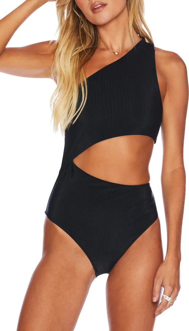 Celine Cutout One-Shoulder One-Piece Swimsuit | Nordstrom