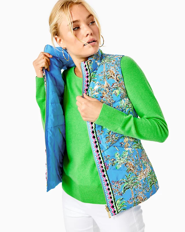 Deanne Reversible Vest | Lilly Pulitzer