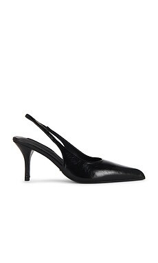 Tony Bianco Claudia Slingback Pump in Black Crinkle from Revolve.com | Revolve Clothing (Global)