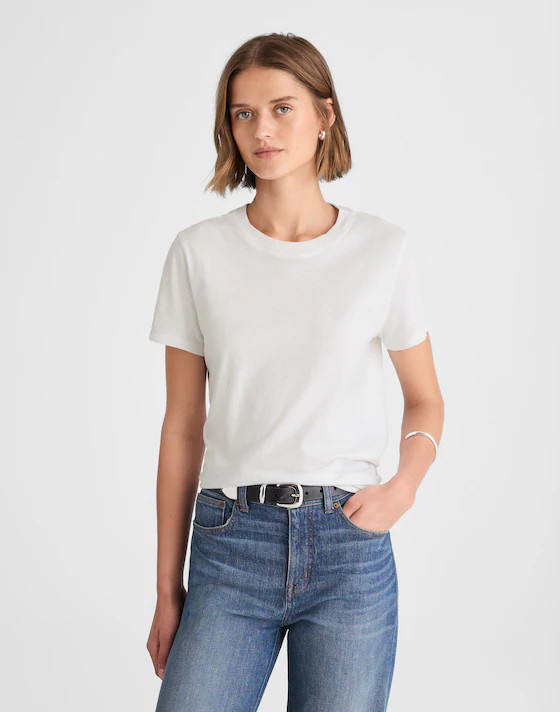 The Relaxed Tee in Vintage Jersey | Madewell | Madewell