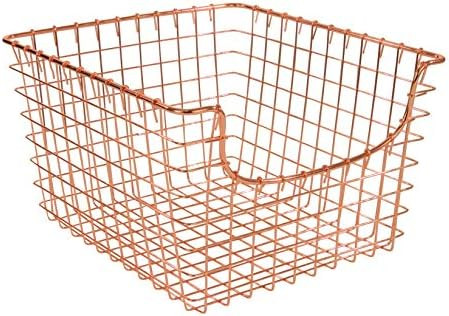 Spectrum Diversified Scoop Wire Basket, Vintage-Inspired Steel Storage Solution for Kitchen, Pant... | Amazon (US)