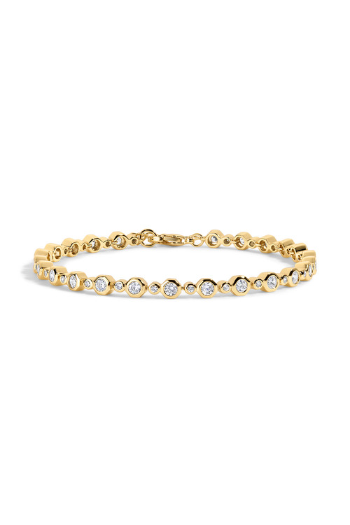 Electric Picks Trust Fund Tennis Bracelet in Yellow Gold at Nordstrom | Nordstrom