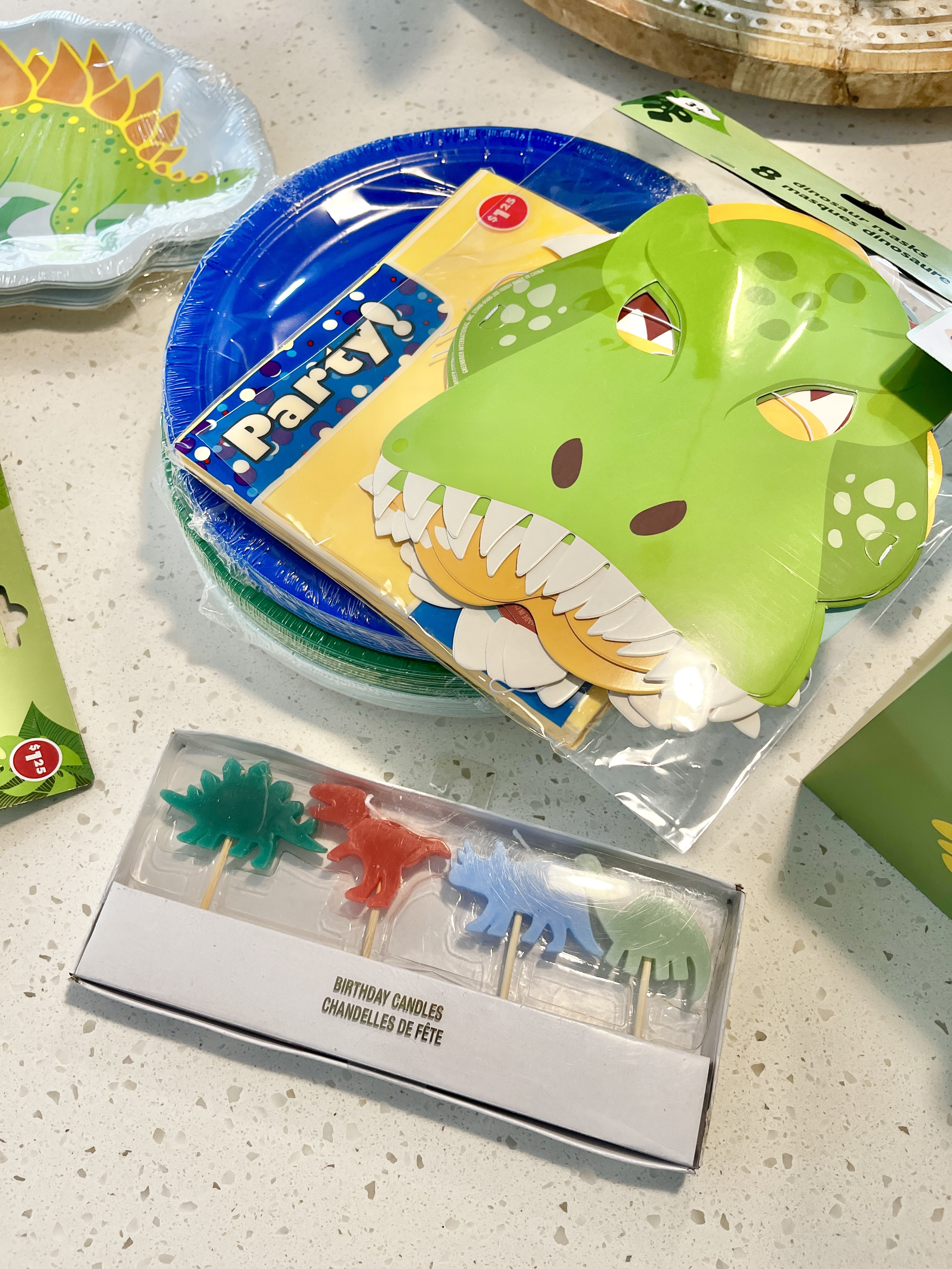 Dinosaur birthday party supplies from Dollar Tree with similar Amazon products linked 🦖🦕

#LTKFamily #LTKKids #LTKParties