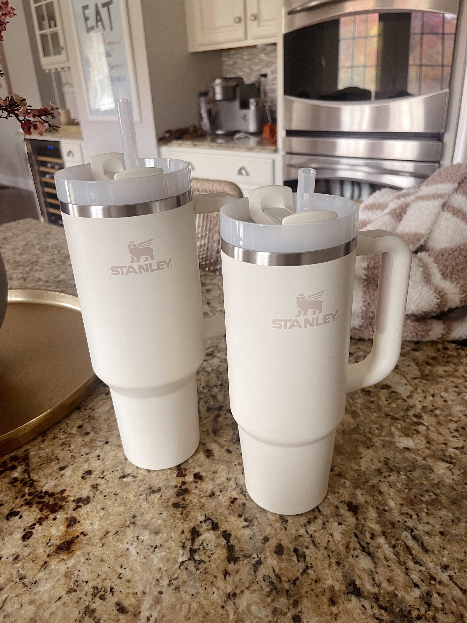 Stanley tumbler makes such a great gift! 
40 oz on left & 30 oz on right 

#LTKGiftGuide #LTKunder50 #LTKHoliday