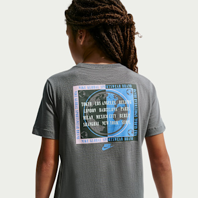 Nike Sportswear Club Big Kids' T-Shirt in Black | IV5607-010 | Nike (US)