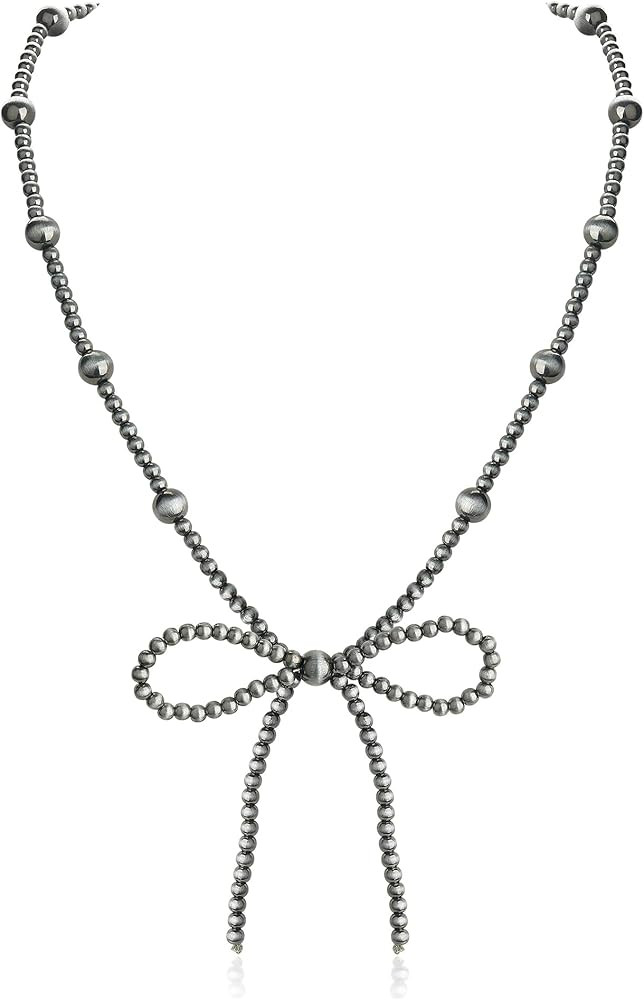 Navajo Pearl Bow Necklace Western Jewelry for Women Cowgirl Turquoise Necklaces Jewelry | Amazon (US)