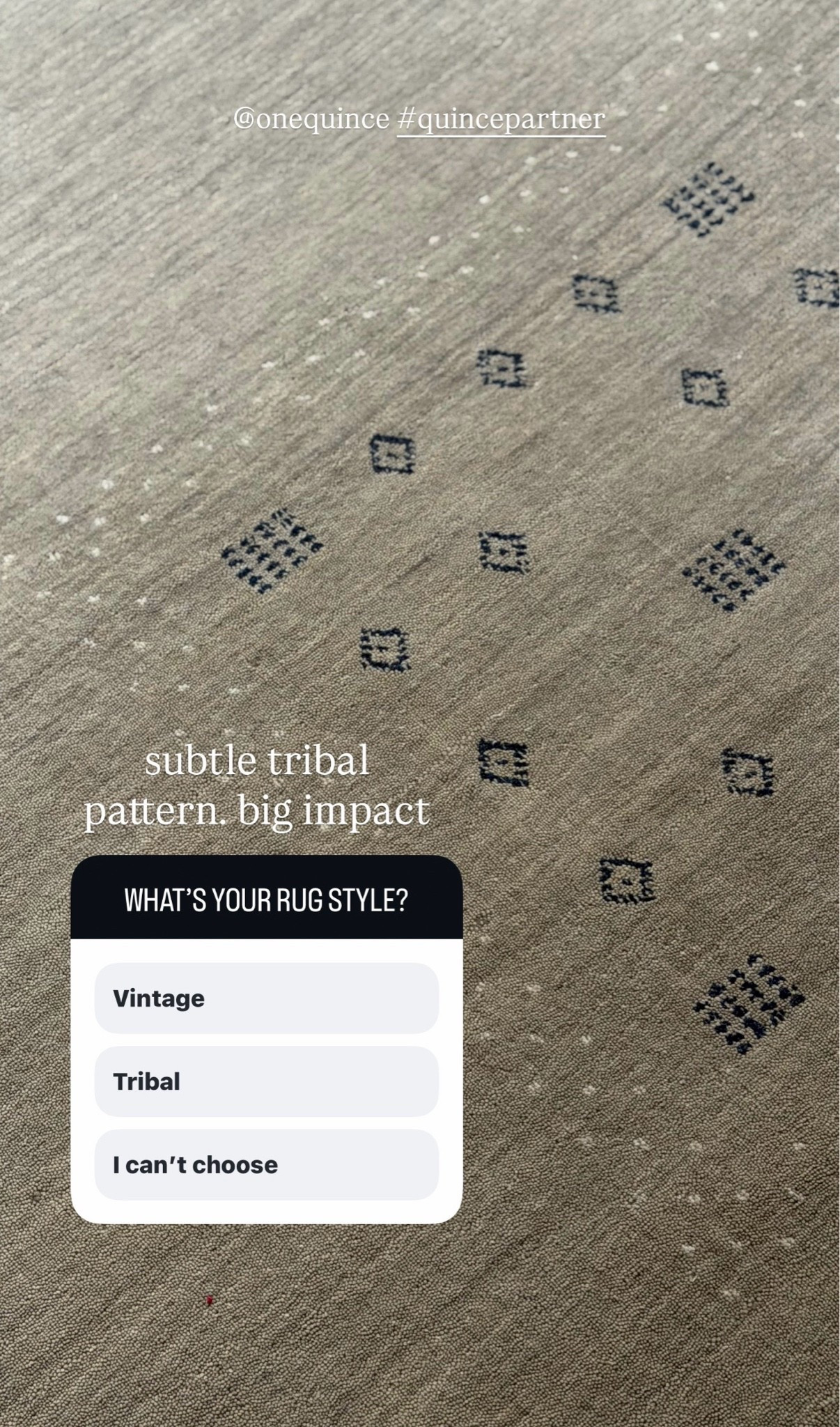 #QuincePartner I had never tried one of Quince’s rugs before, but this Dakota Hand Loomed Wool Rug completely exceeded my expectations. 🤍 It’s 100% hand-spun wool, incredibly soft underfoot, and I love the subtle geometric pattern. It has that timeless, collected look I always gravitate toward, but at a fraction of traditional retail pricing. I chose the Taupe color, and it works beautifully with warm neutrals. @onequince @Quince

#LTKSeasonal
